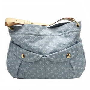 Louis Vuitton Shoulder Bag Monogram Denim Daily Blue Clair